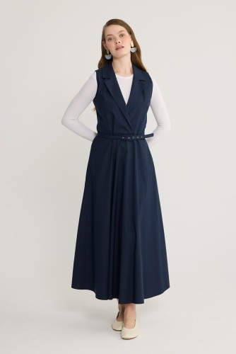 Kemerli Jile Lacivert - Thumbnail