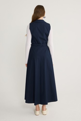 Kemerli Jile Lacivert - Thumbnail