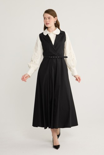 Kemerli Jile Siyah - Thumbnail