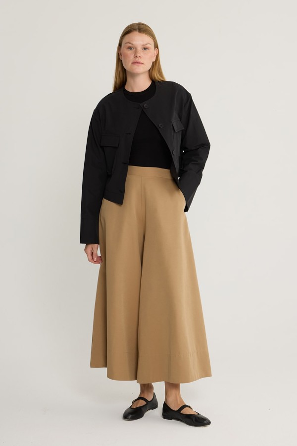 emiles - Koton Pantolon Etek Vizon