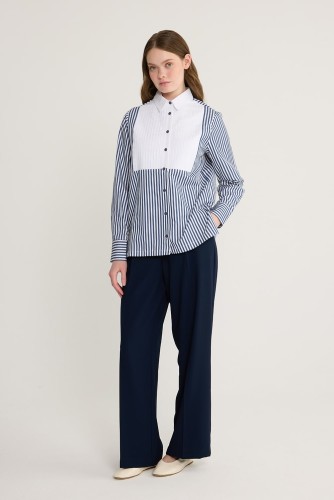 emiles - Piliseli Tunik Lacivert emiles - Piliseli Tunik Lacivert