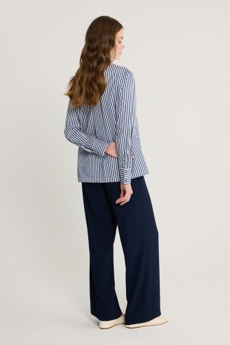 Piliseli Tunik Lacivert - Thumbnail