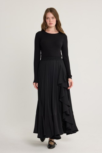 emiles - Volan Etek Siyah